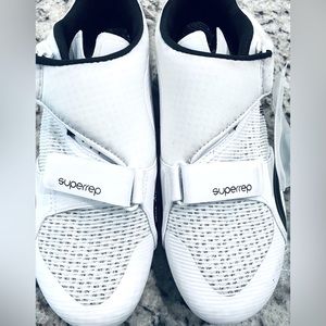 Nike Superrepo Women’s Cycling Shoes in White/Black, Size 7, NWOT